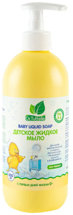 Фотография товара Детское жидкое мыло с алоэ вера Dr.Tuttelle 500 мл