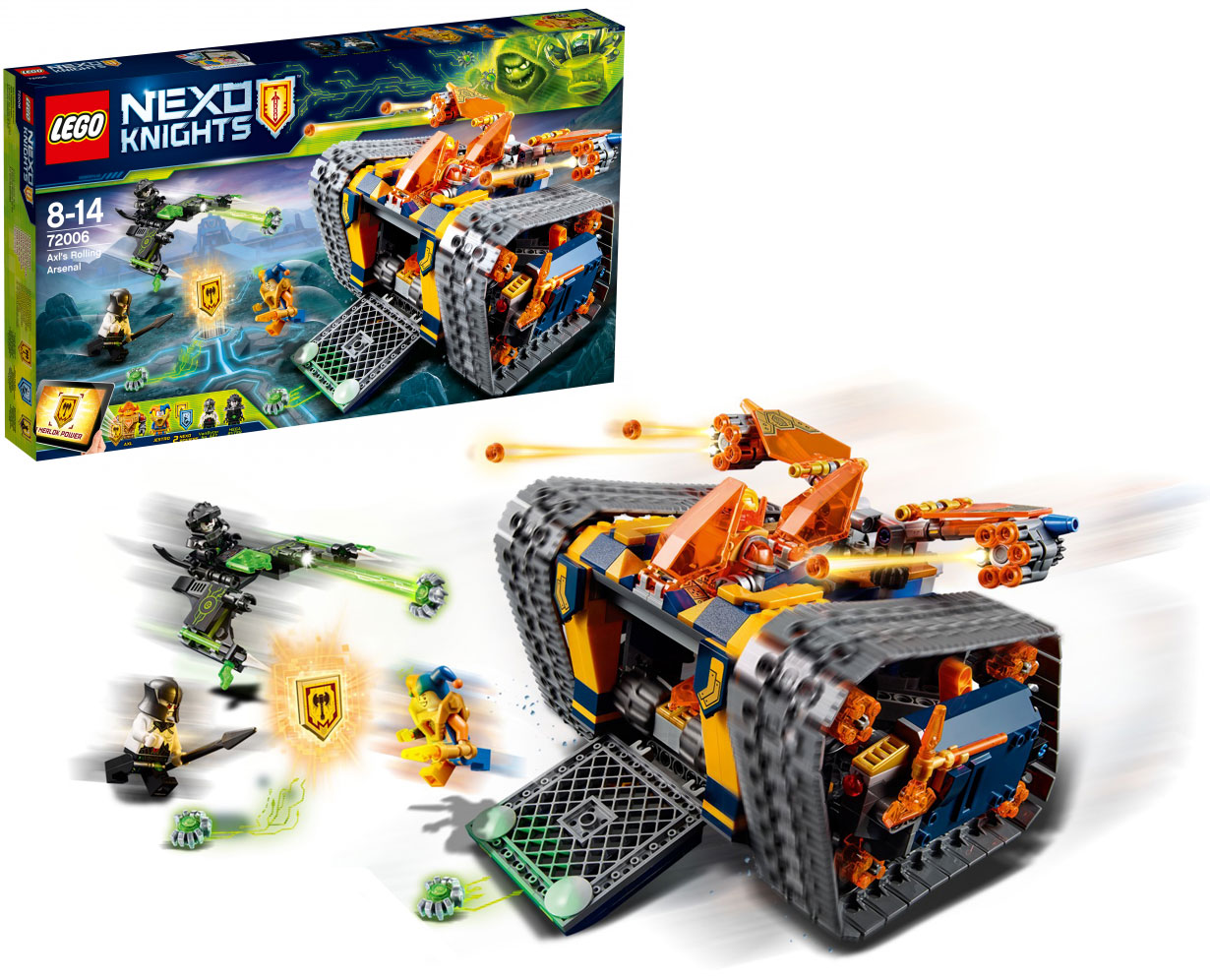 LEGO Nexo Мобильный арсенал Акселя