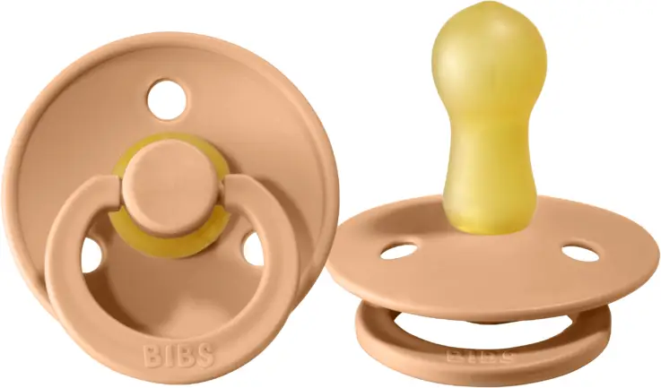 Пустышка Bibs Colour Peach 6-18 месяцев