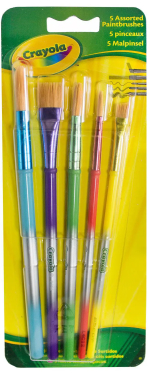 Кисточки для красок Crayola 5 штук Кисточки для красок Crayola 5 штук
