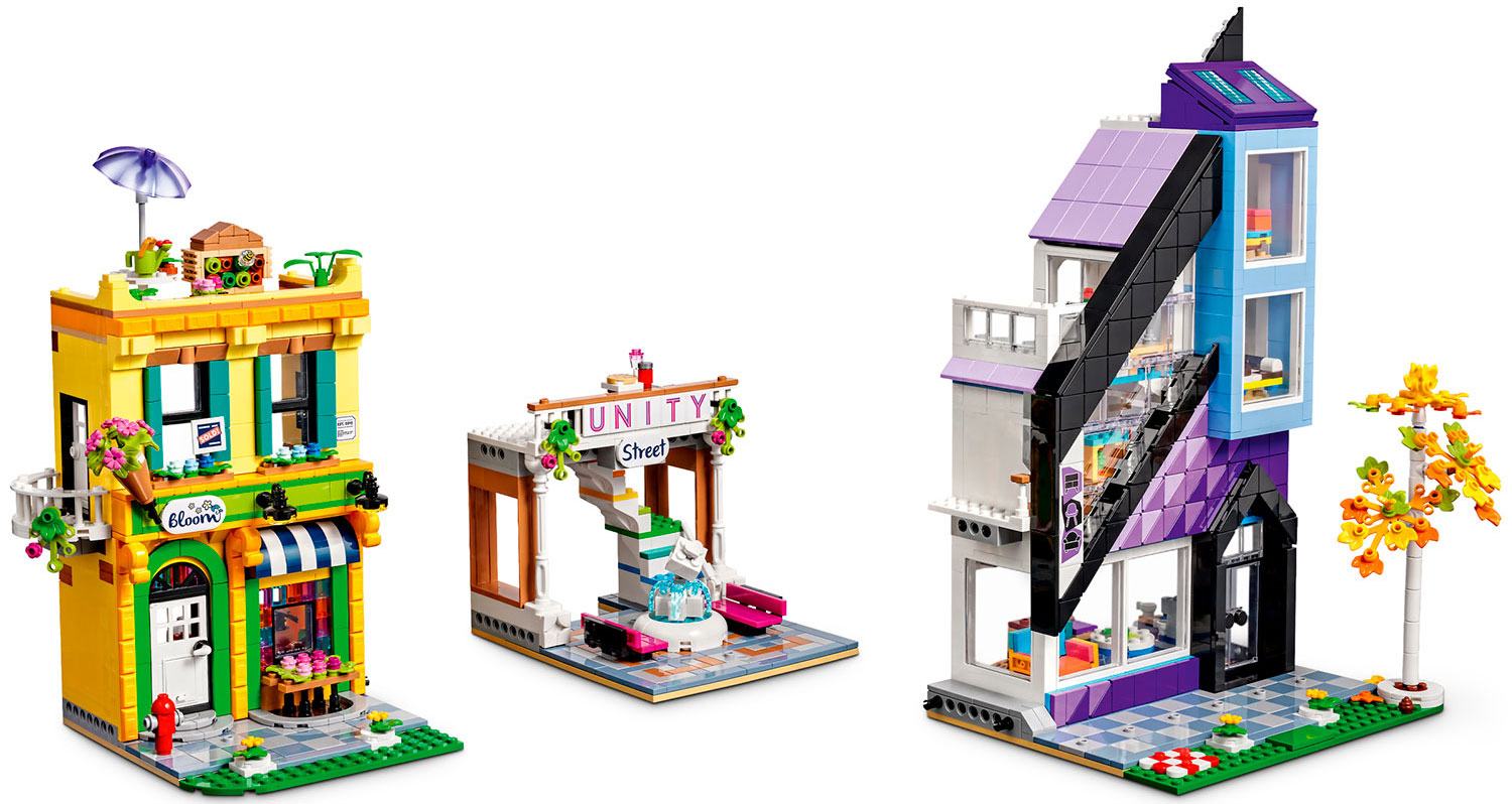 Конструктор Lego Friends Магазины цветов и дизайна в центре купить в Москве  в интернет-магазине LEMI KIDS