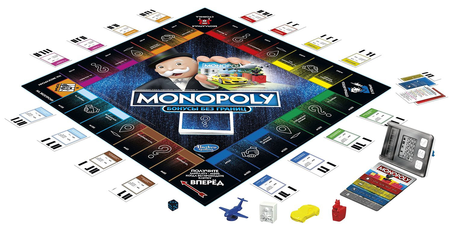 Настольная игра Monopoly Бонусы без границ купить в Москве в  интернет-магазине LEMI KIDS