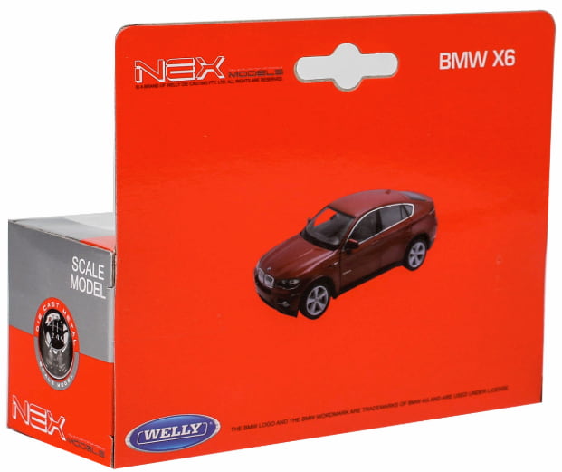 Модель машины 1:38  BMW X6