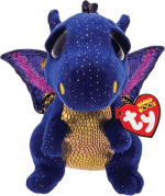 Фотография товара Игрушка мягконабивная TY Beanie Boo's Фиолетовый дракон  Saffire 25 см
