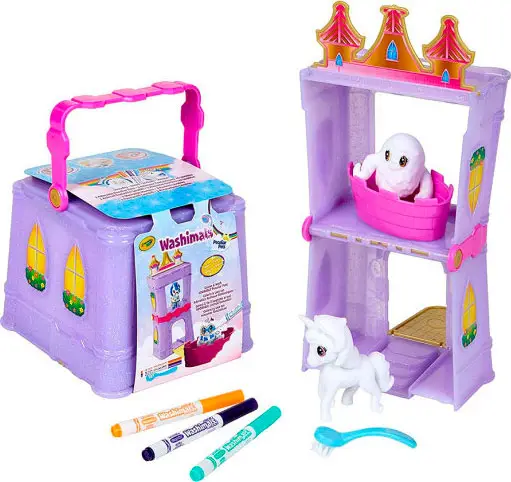 Фигурки для раскрашивания Crayola Washimals Замок