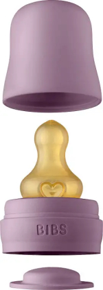 Фотография товара Набор аксессуаров для бутылочки с латексной соской Bibs Bottle Kit, Mauve