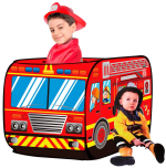 Фотография товара Игровой дом Pituso Пожарный фургон + 50 шаров 110х70х70 см