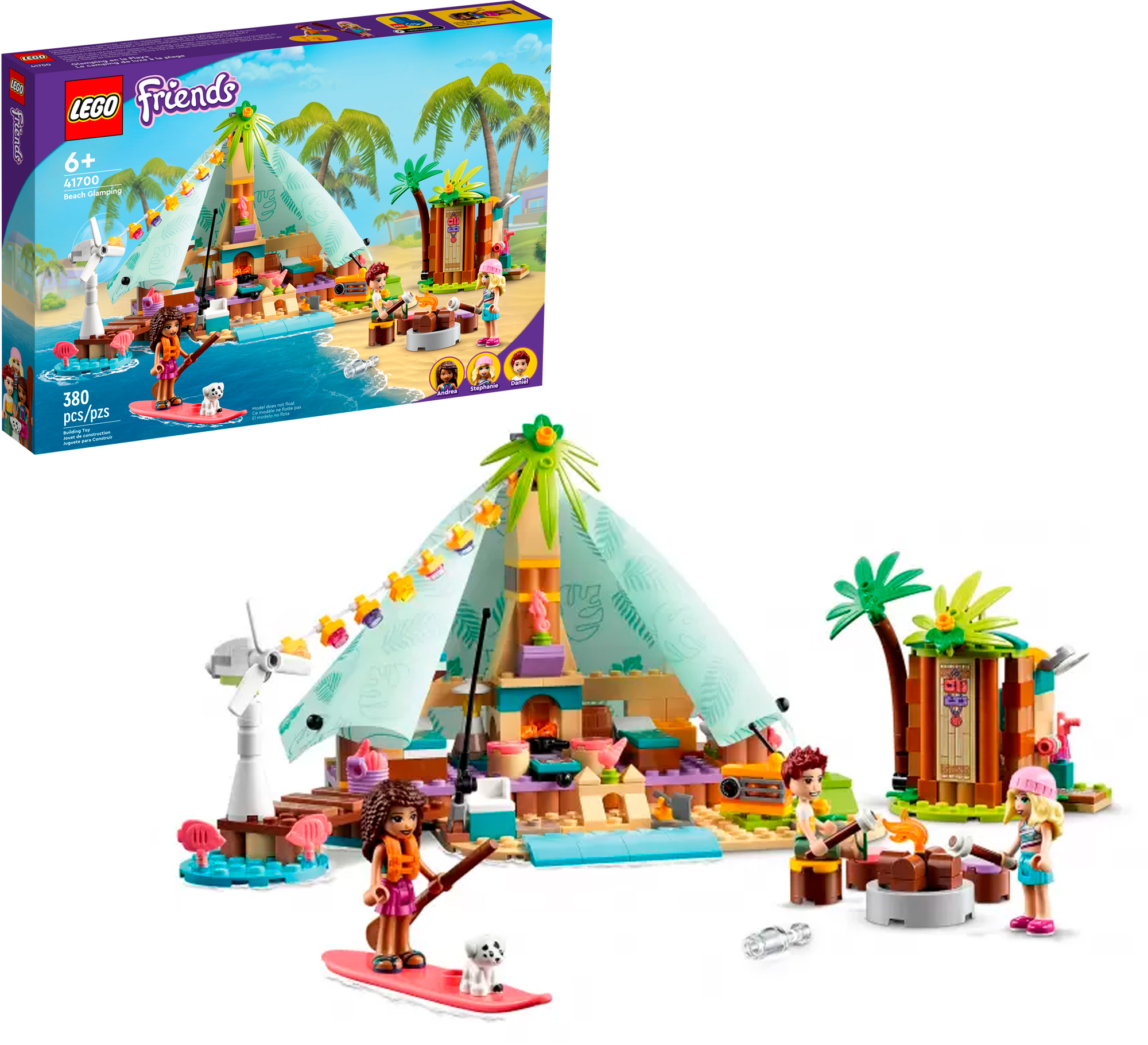 Конструктор Lego Friends 41700 Кэмпинг на пляже купить в Москве в  интернет-магазине LEMI KIDS