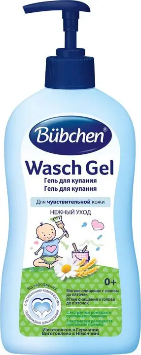 Гель для купания 400 мл Bubchen для чувствительной кожи