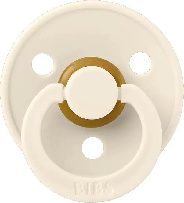 Пустышка латексная Bibs Colour Anatomical, Ivory, от 6 месяцев
