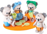Фотография товара Hape Игрушки фигурки животных "Семья коал", 12 предметов