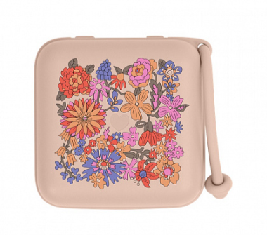 Контейнер для пустышки BIBS Liberty - Blossom - Blush