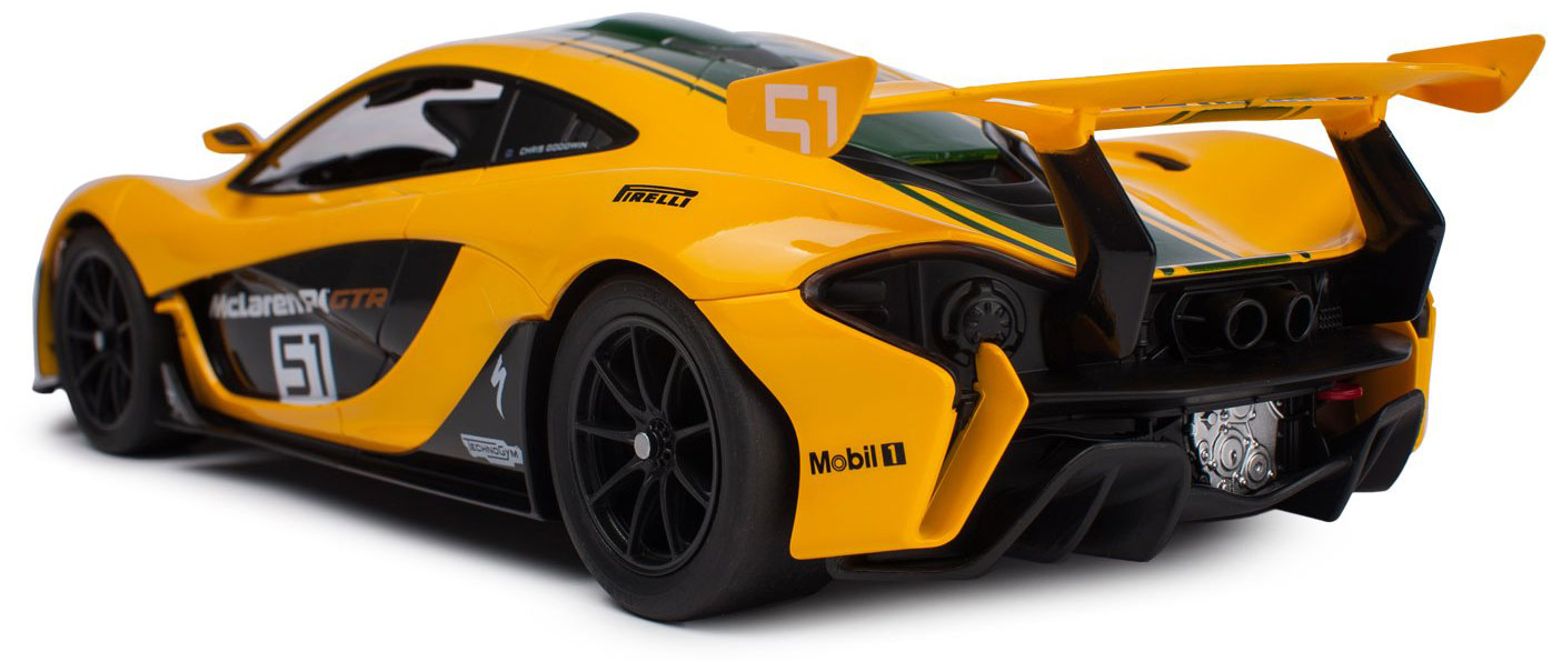 Гоночная машина Rastar McLaren P1 GTR (75000) 1:14 купить в Москве в  интернет-магазине LEMI KIDS