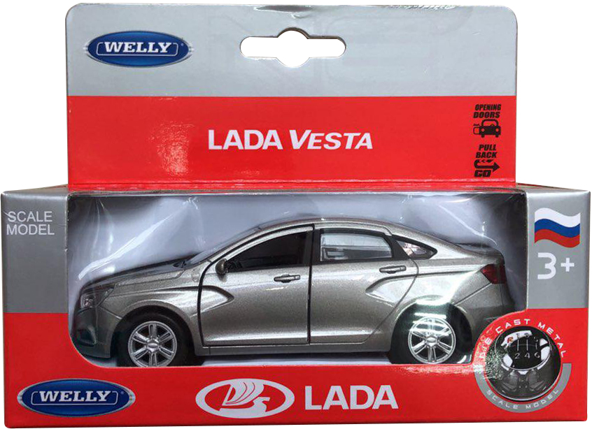 Модель машины 1:34-39 LADA Vesta