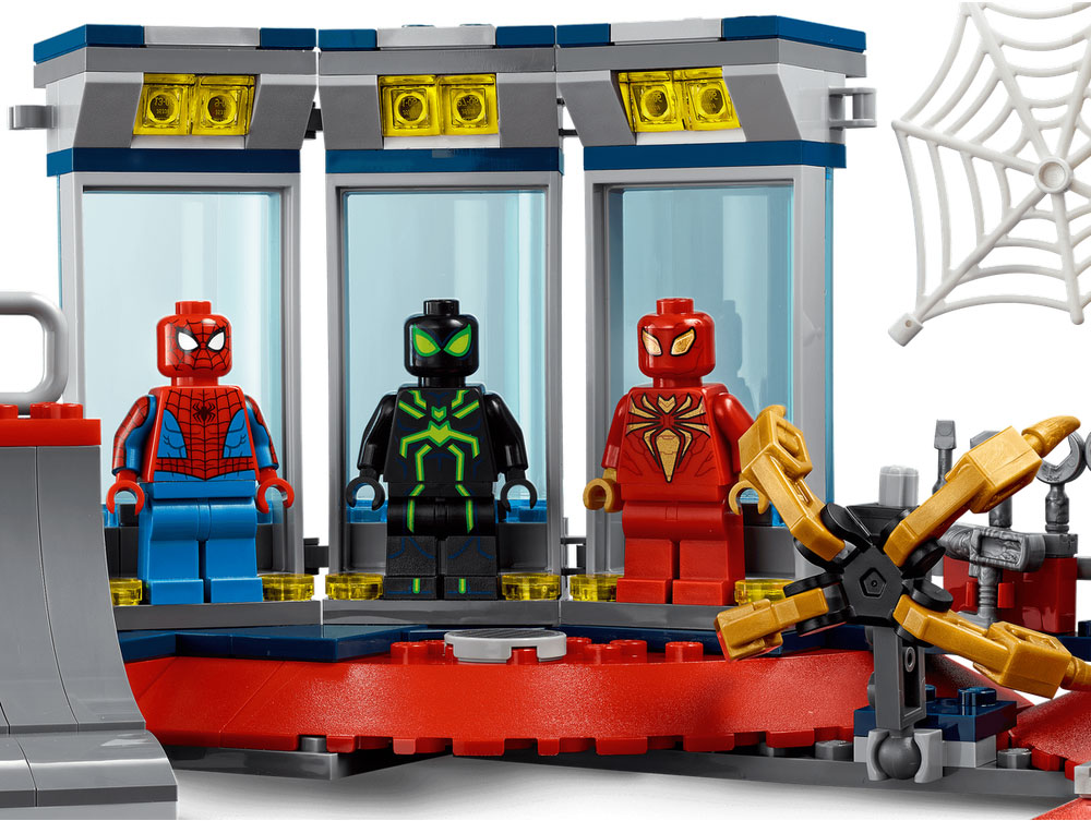 Конструктор LEGO Marvel Super Heroes 76175 Нападение на мастерскую паука.
