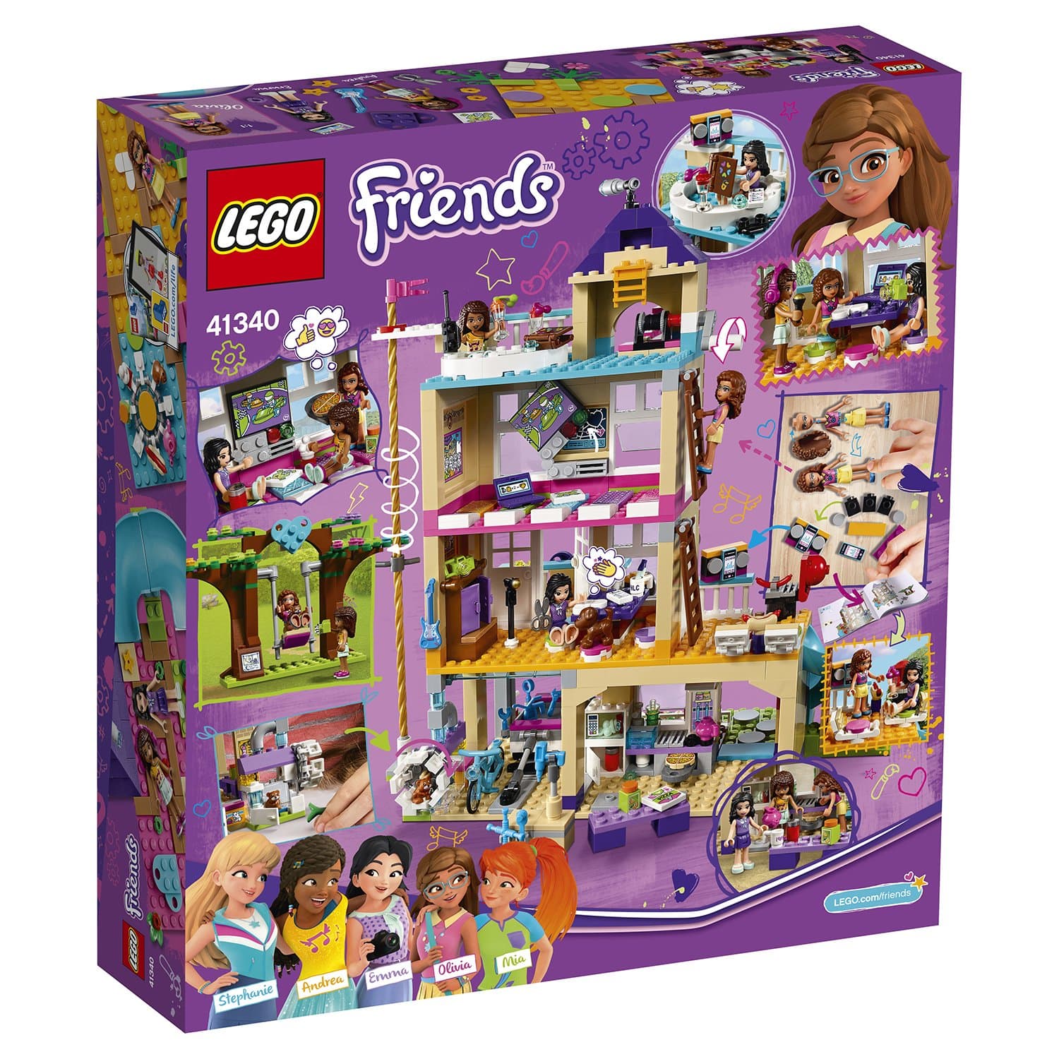 LEGO Friends Дом дружбы купить в Москве в интернет-магазине LEMI KIDS