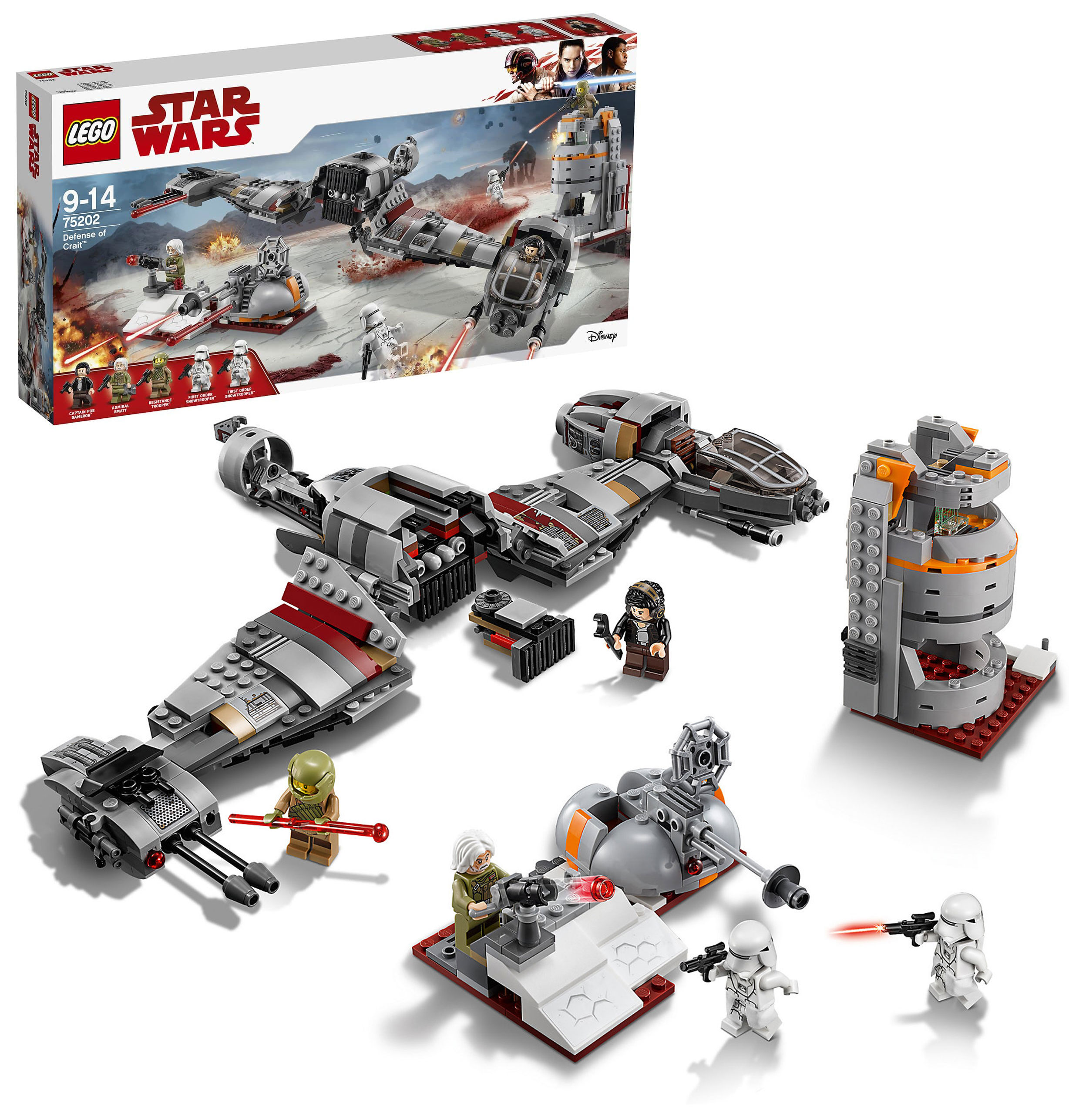 Конструктор LEGO Star Wars 75202 Защита Крайта