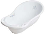 Фотография товара Ванночка Tega Baby Little Bunnies Кролики со сливом белый 86 см