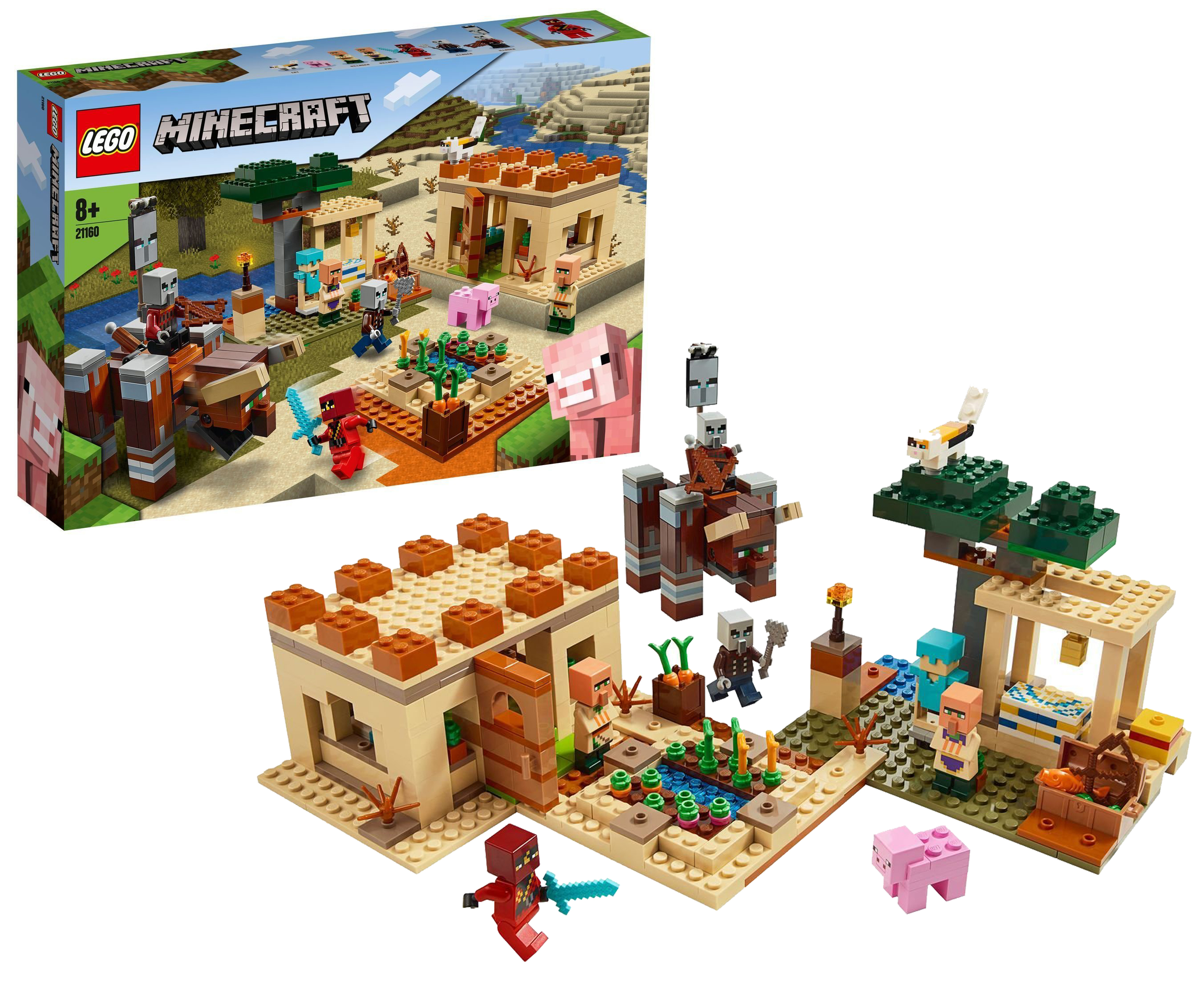 Конструктор LEGO Minecraft 21160 Патруль разбойников.