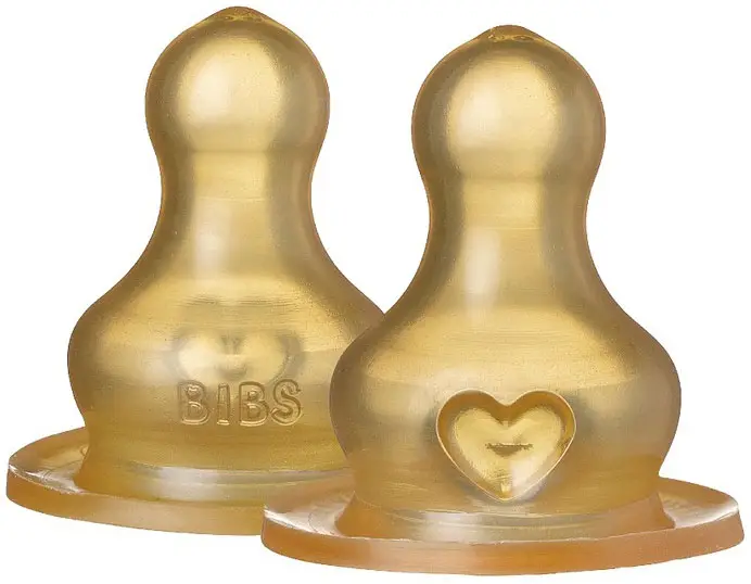 Латексная соска для бутылочки Bottle Nipple 2 Pack Slow Flow Latex средний поток