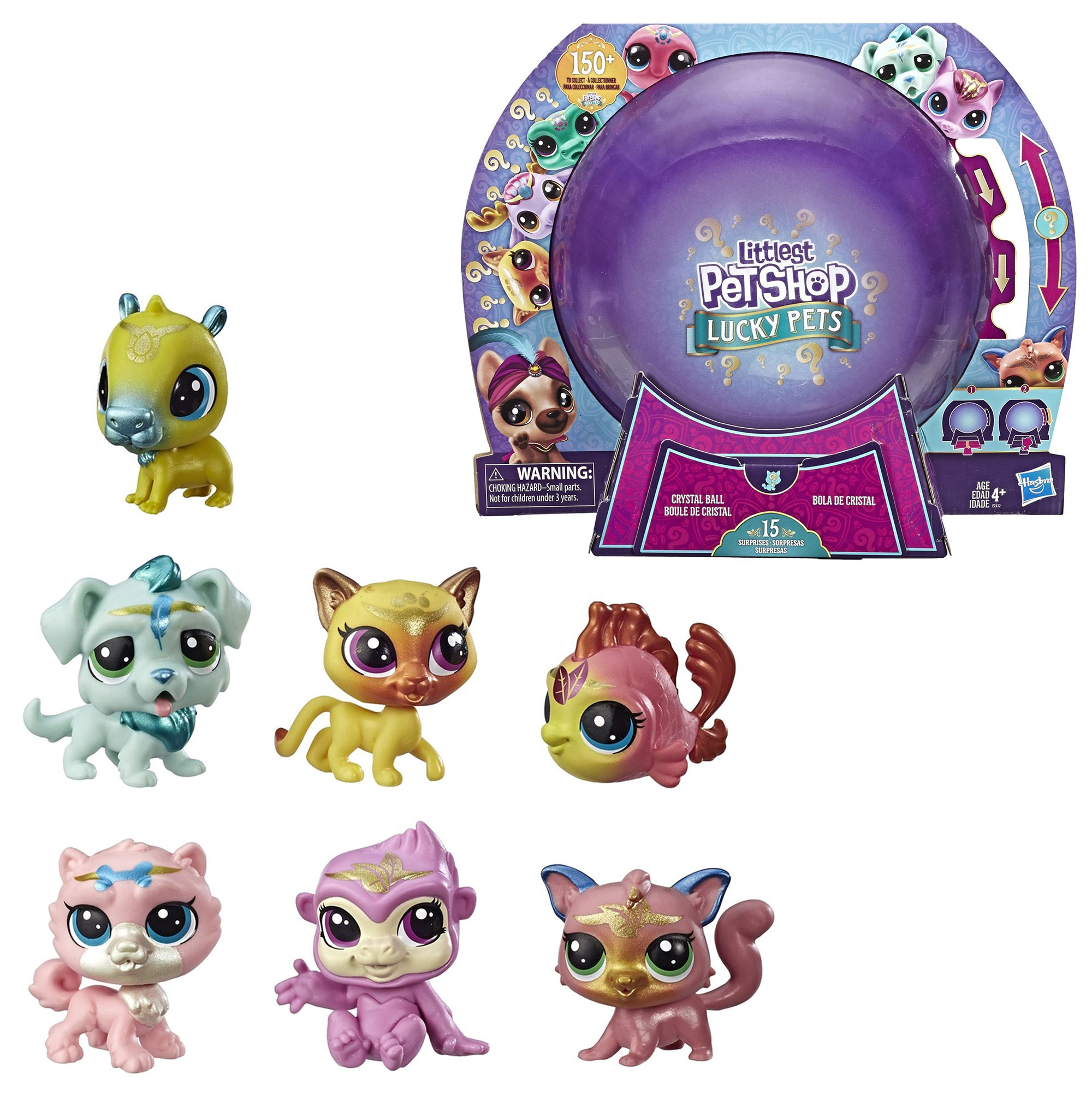 Купить Игровой набор Littlest Pet Shop Lucky Pets Crystal Ball E7412 в  Москве в интернет-магазине LEMI KIDS