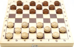 Настольная игра Десятое Королевство Шашки, деревянные, 29сх29 см, 2841