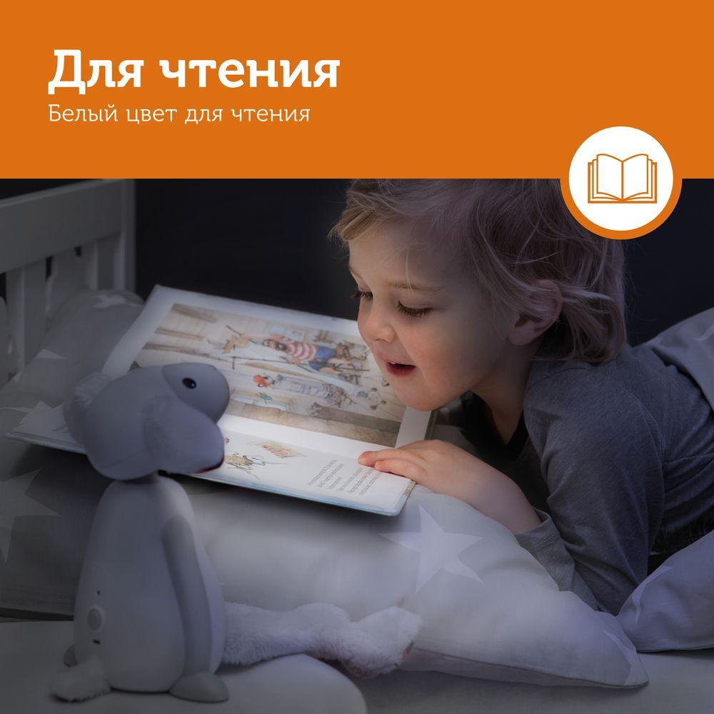 Купить Ночник Zazu Барашек Фин серый в Москве в интернет-магазине LEMI KIDS