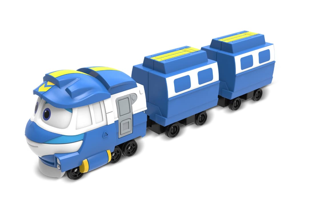 Паровозик с двумя вагонами Robot Trains Кей