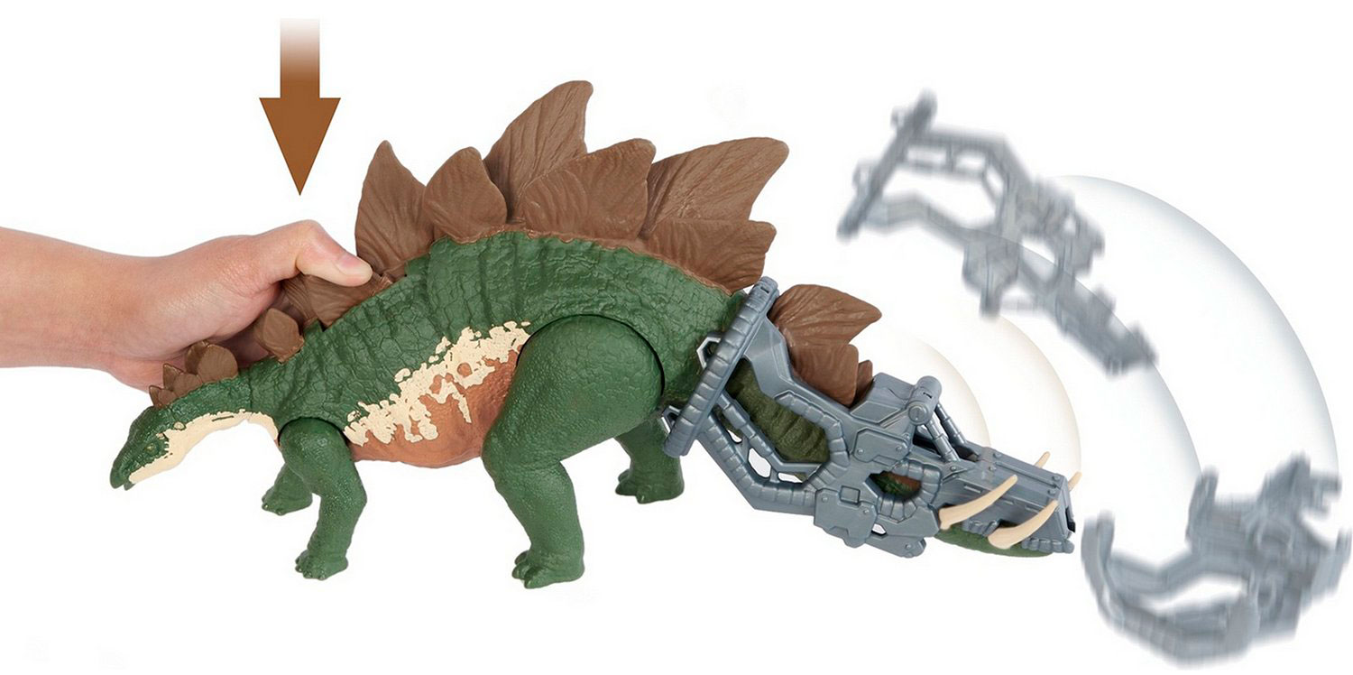 Купить Фигурка Mattel Jurassic World® Мегаразрушители. Стегозавр GWD60 в  Москве в интернет-магазине LEMI KIDS