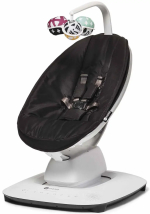 Фотография товара Кресло-качалка 4moms mamaRoo New, черная, 2001004