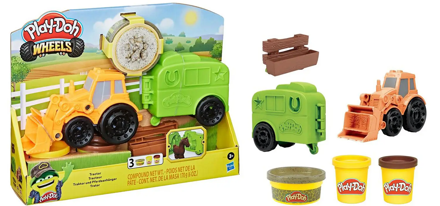 Набор игровой Play-Doh Фермерский трактор F10125L0