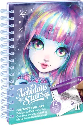 Набор аппликаций из фольги, Nebulous Stars, серия Isadora