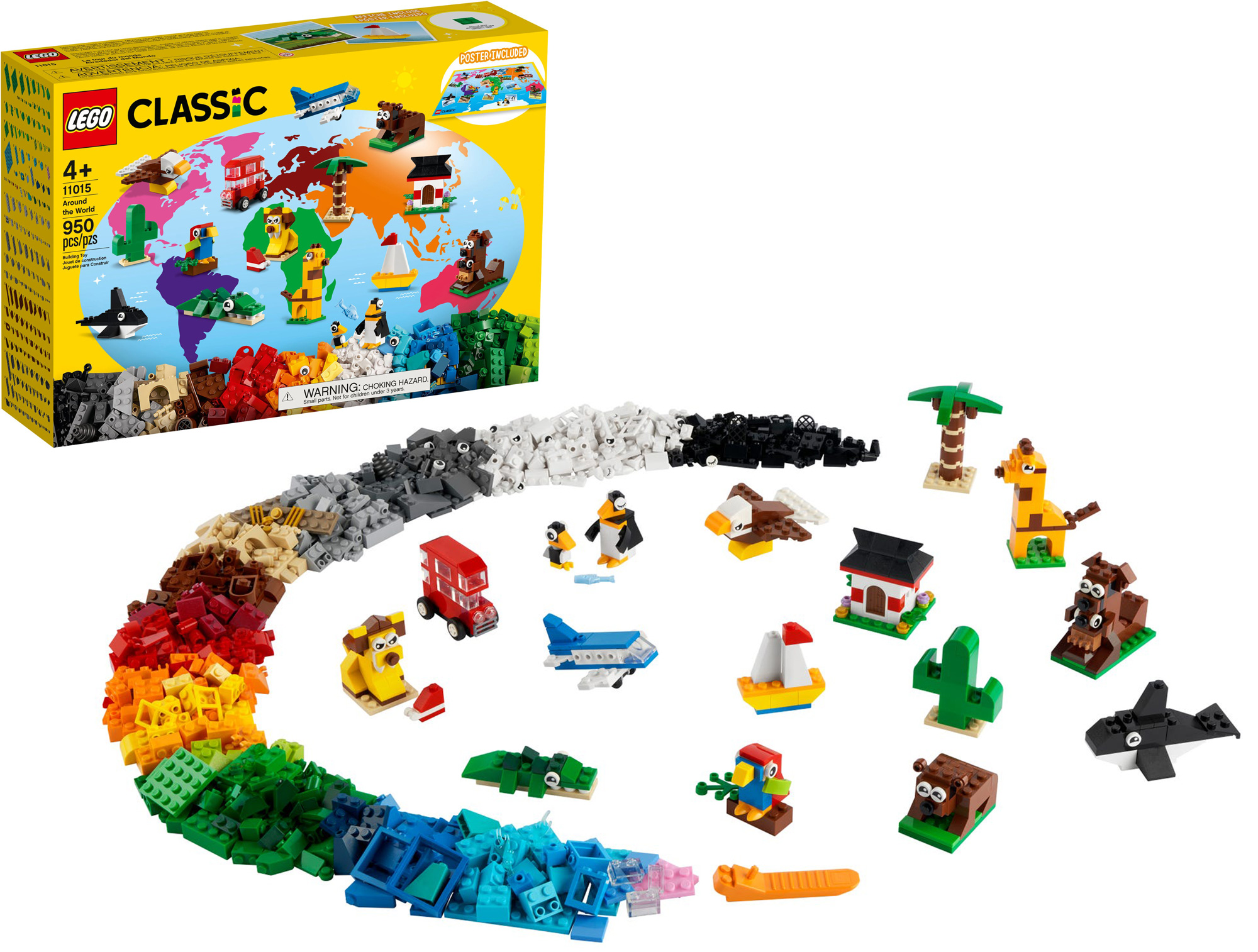 Конструктор Lego Classic 11015 Вокруг света купить в Москве в  интернет-магазине LEMI KIDS