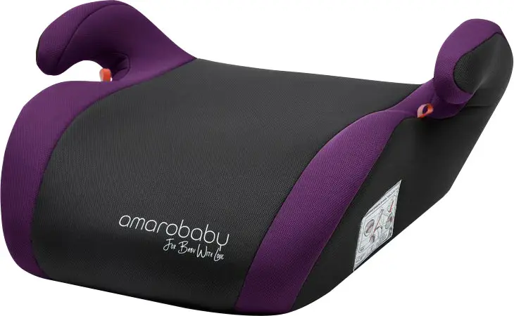 Автокресло детское Amarobaby Enjoy, группа 3, фиолетовое, чёрное