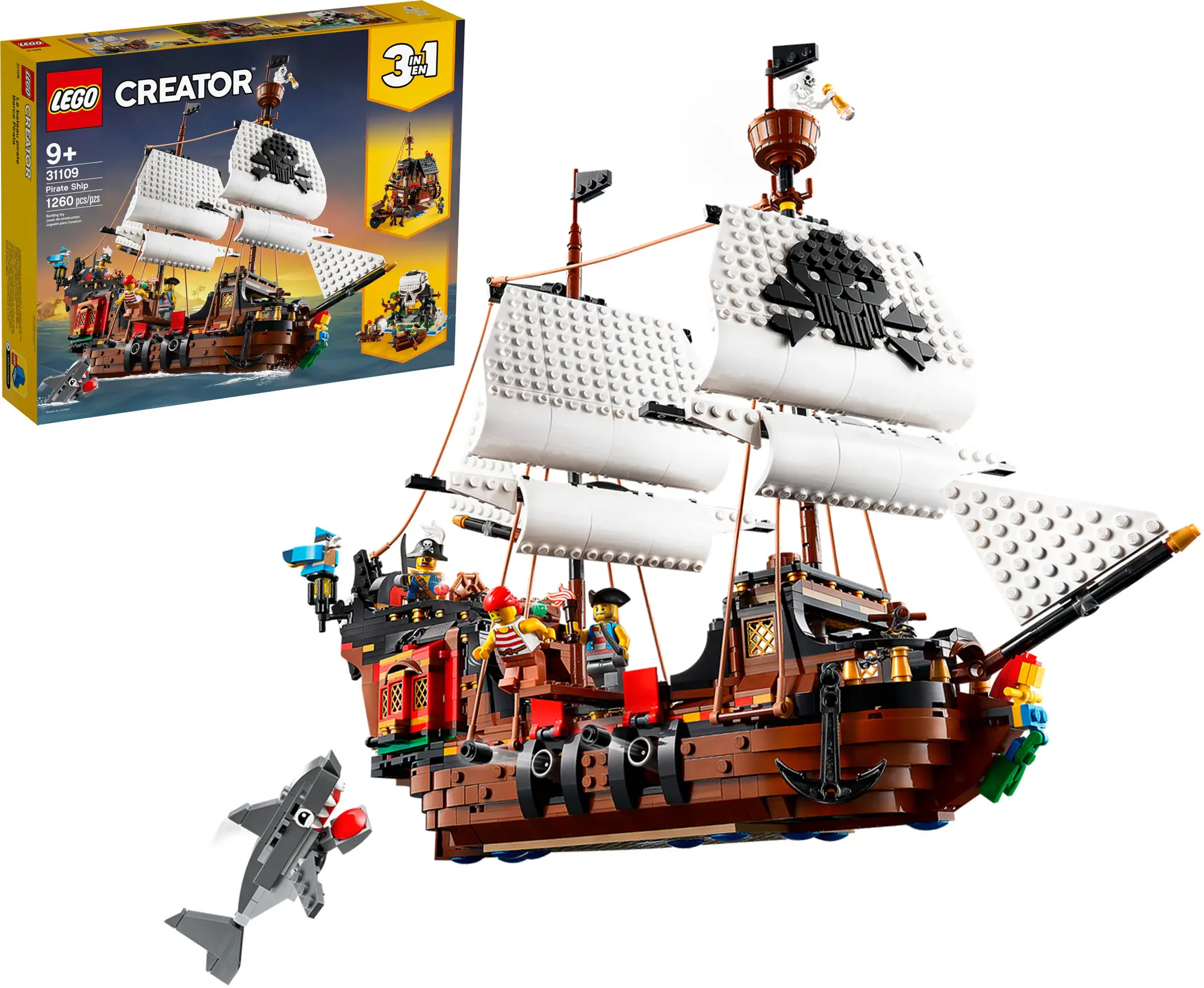 Конструктор Lego Creator 31109 Пиратский корабль