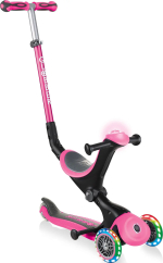 Фотография товара Самокат Globber GO UP DELUXE PLAY LIGHTS (2022) розовый
