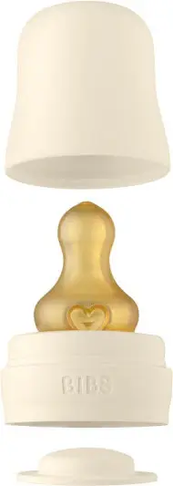 Набор Bibs с латексной соской Bottle Kit Ivory