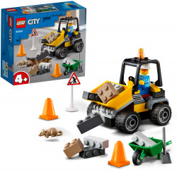 Конструктор Lego City 60284 Автомобиль для дорожных работ