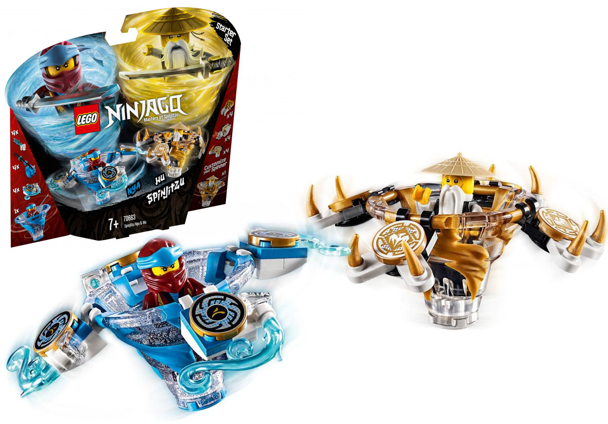 LEGO Ninjago Ния и Ву: мастера Кружитцу купить в Москве в интернет-магазине  LEMI KIDS