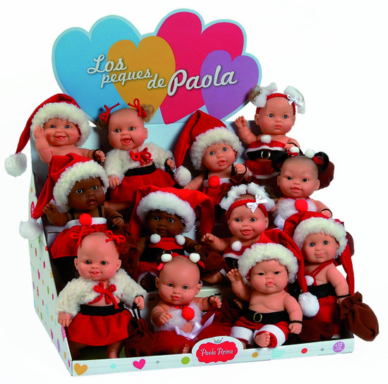 Куклы пупсы Paola Reina Санта Клаус 22 см в ассортименте