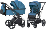 Фотография товара Коляска 2 В 1 Carrello Aurora Ocean Blue Chrome