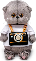 Фотография товара Игрушка мягконабивная Басик Baby с фотоаппаратом, 20 см