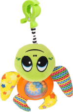Подвесная игрушка на прищепке Черепашка Рокки, Biba toys, 18х12 см Подвесная игрушка на прищепке Черепашка Рокки, Biba toys, 18х12 см