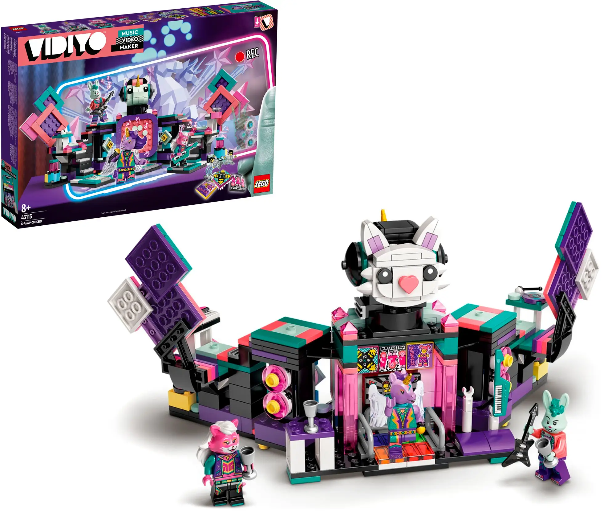 Конструктор Lego Vidiyo 43113 Концерт в стиле К-поп