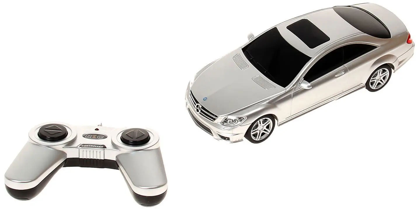 Радиоуправляемая машина Rastar Mercedes CL63 AMG 1:24 серебряный