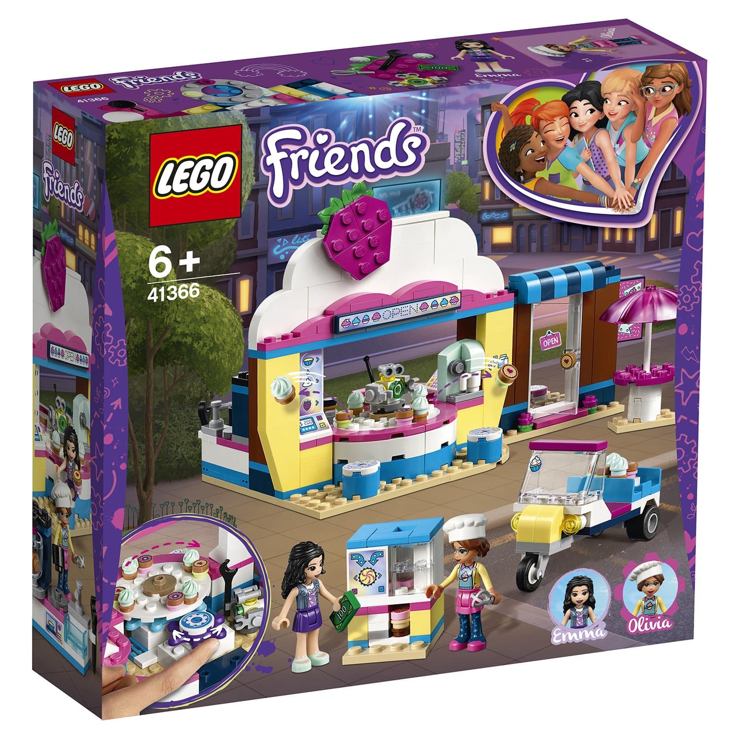 Конструктор LEGO Friends 41366 Кондитерская Оливии купить в Москве в  интернет-магазине LEMI KIDS