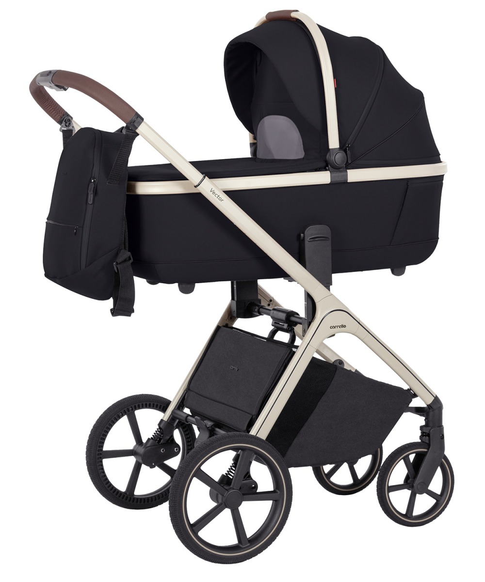 Фотография товара Коляска 2 В 1  Carrello  Vector Pearl Black