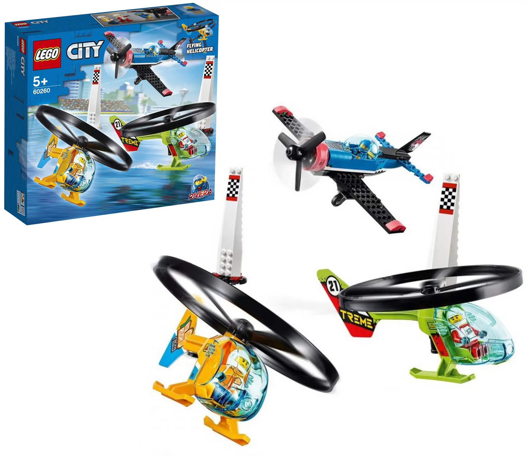 Конструктор LEGO City 60260 Airport Воздушная гонка