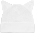 Фотография товара Чепчик Amarobaby Fashion Cat, размер 38-40, молочный