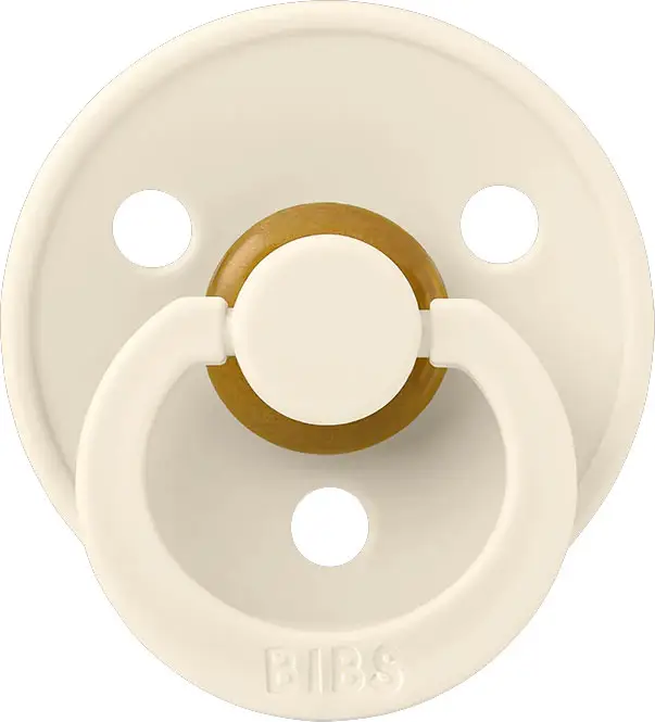 Пустышка латексная Bibs Colour Symmetrical, Ivory